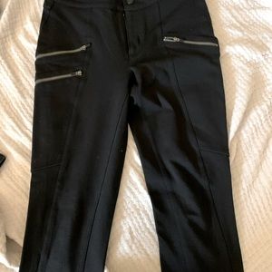 Athleta zippered pants-back